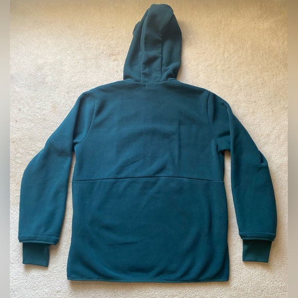 Beyond Yoga Women's Hoodie Green Soft Oversized Urban Explorer Pullover Half Zip - Picture 2 of 10